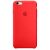 Чехол для iPhone Apple iPhone 6/6s Silicone Case Red
